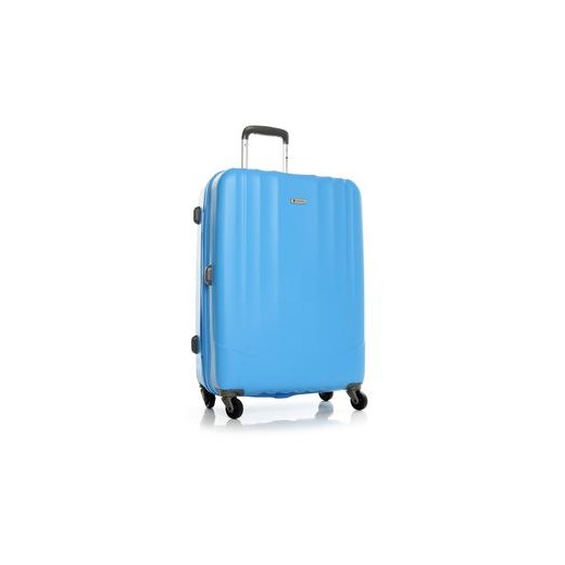 Duża walizka 4-kołowa z polipropylenu niebieska royal-point niebieski duży