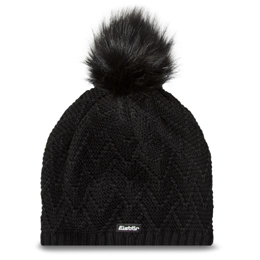 Czarna czapka zimowa damska Eisbär 