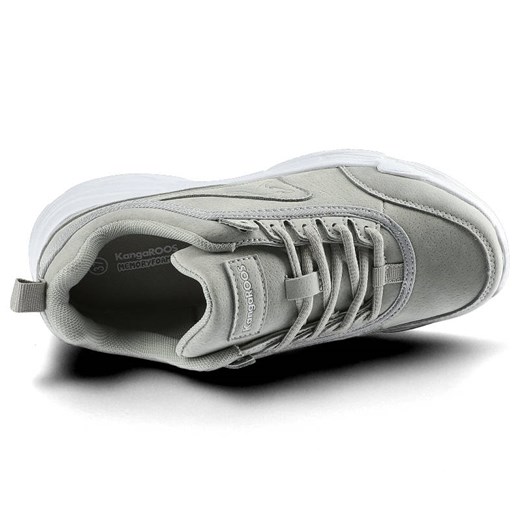 Buty sportowe damskie Kangaross sneakersy sznurowane gładkie 