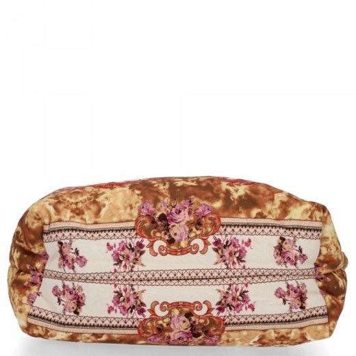 Shopper bag Bee Bag boho na ramię wielokolorowa duża z nadrukiem