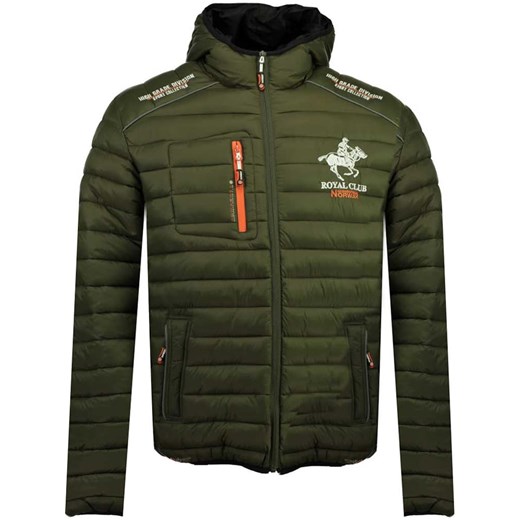 Kurtka męska Geographical Norway z napisami