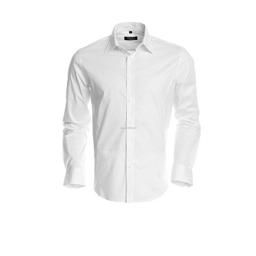 Biała koszula klasyczna Carisma majesso-pl bialy elegancki