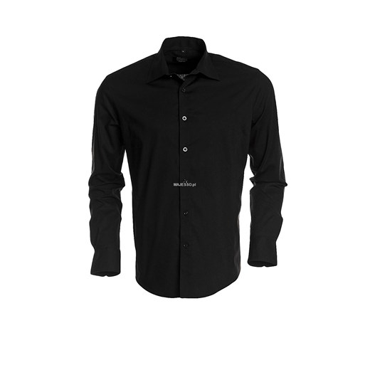 Czarna koszula klasyczna Carisma majesso-pl czarny elegancki