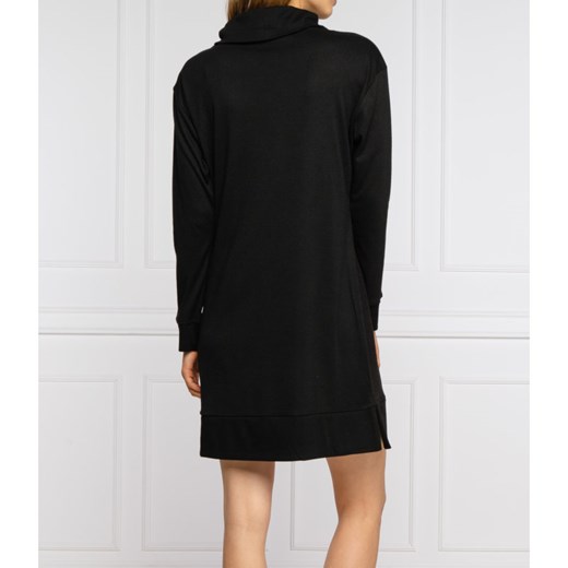 Sukienka Ralph Lauren czarna mini z długim rękawem 