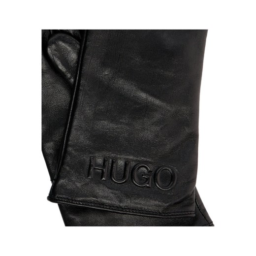 HUGO Skórzane rękawiczki DH 80 L Gomez Fashion Store