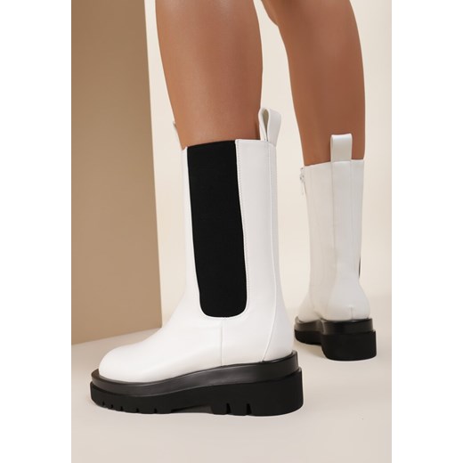 Białe Botki Elinvyra Renee 39 renee.pl