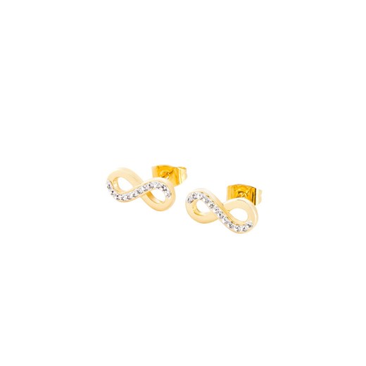 Kolczyki wkrętki z kryształami Swarovskiego® | bonprix 0 bonprix