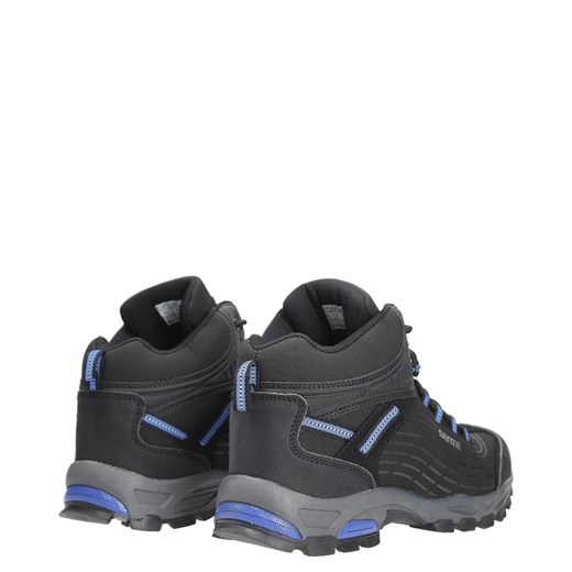 Czarne buty trekkingowe sznurowane softshell Casu A1527-2 Casu 45 Casu.pl