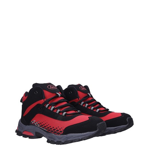 Czerwone buty trekkingowe sznurowane softshell Casu A1811-4 Casu 46 Casu.pl