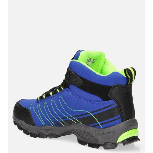 Niebieskie buty trekkingowe sznurowane softshell Casu B1530-2 Casu 37 Casu.pl