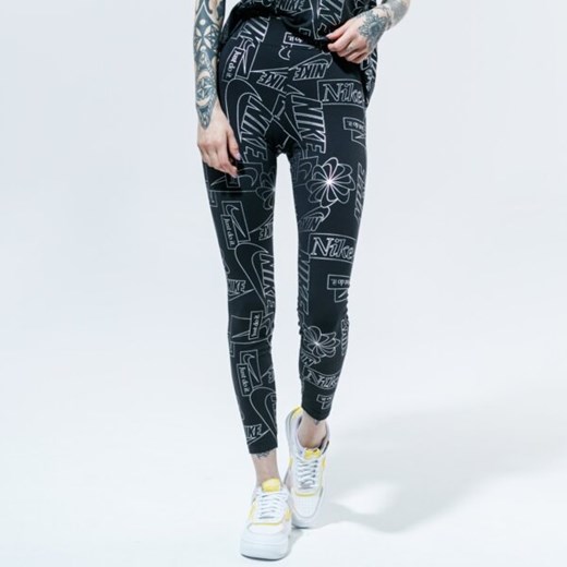 NIKE LEGGINGS W NSW ICN CLSH HR TIGHT AOP Nike L Sizeer