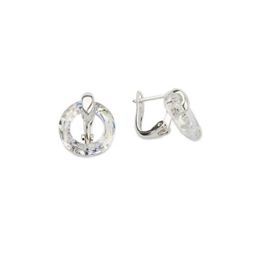 Kolczyki srebrne kryształy Swarovski Crystal Cosmic Ring K3 1502 Polcarat Design  Polcarat Design