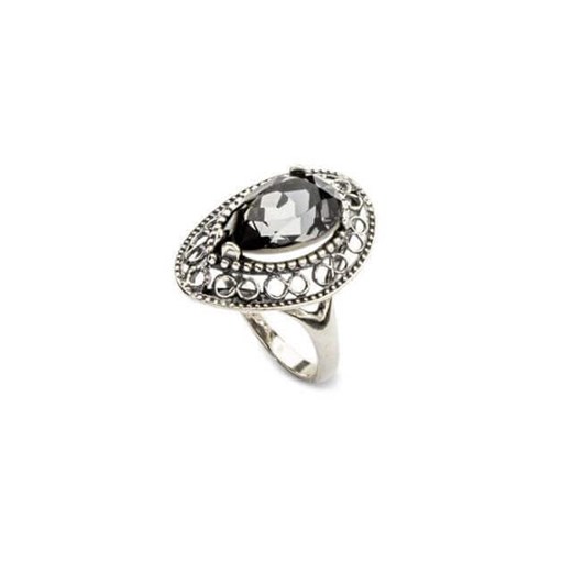 Srebrny pierścionek z kryształami Swarovskiego PK 1725 Polcarat Design 15 / 17,33 mm Polcarat Design