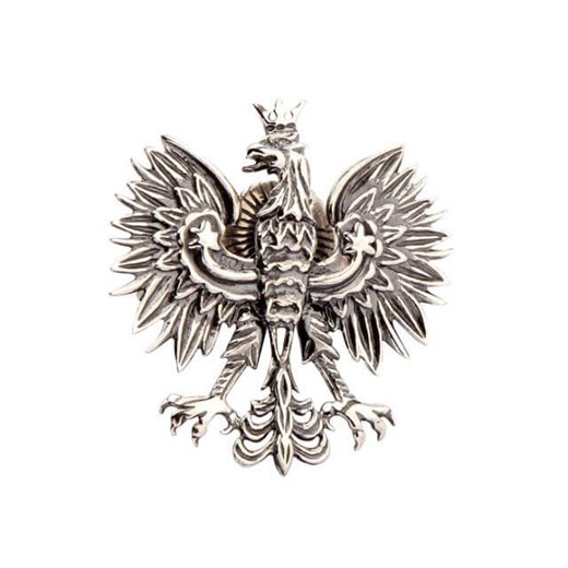Przypinka srebrna Orzeł W3-2 1656 Polcarat Design  Polcarat Design
