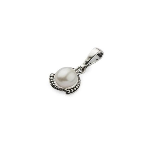 Wisiorek srebrny W 1883 perła Polcarat Design  Polcarat Design