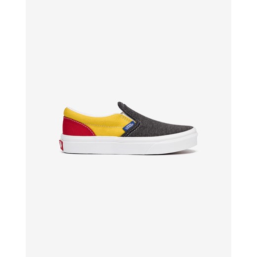 Vans Classic Slip On Buty dziecięca Czarny Żółty Vans 30 okazyjna cena BIBLOO