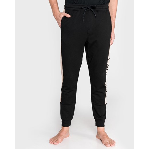Calvin Klein Spodnie do spania Czarny Beżowy Calvin Klein XL okazyjna cena BIBLOO