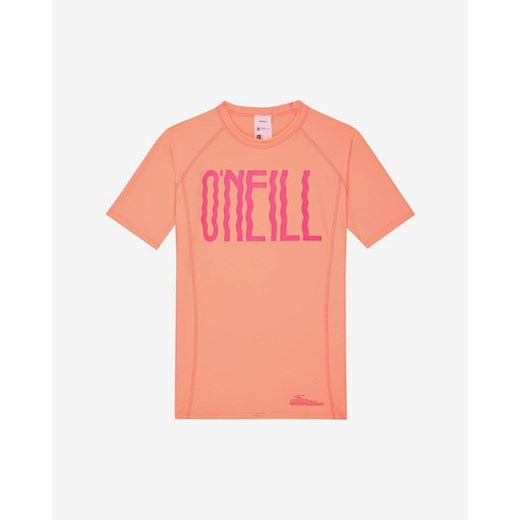 O'Neill Last Out Rashguard Koszulka dziecięce Beżowy Pomarańczowy 6 lat okazyjna cena BIBLOO