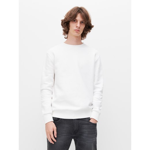 Reserved - Bluza w minimalistycznym stylu - Biały Reserved S Reserved