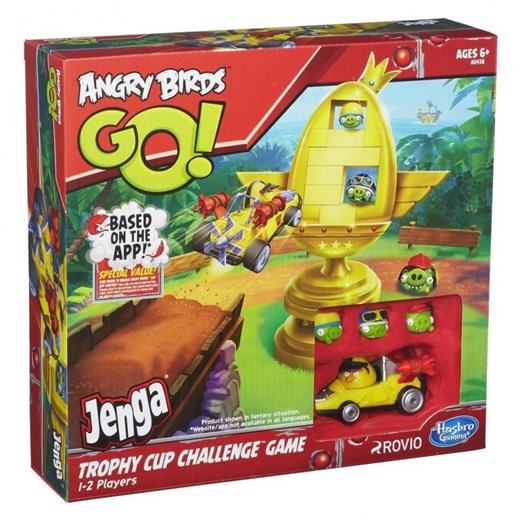 ANGRY BIRDS GO trophy cup challenge game A6438 pewex zielony 