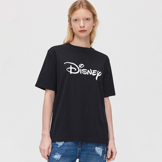 Cropp - Koszulka Disney - Czarny Cropp S Cropp