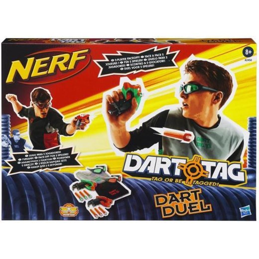 NERF DART TAG zestaw dla 2 graczy A2450 pewex czarny dziecięce