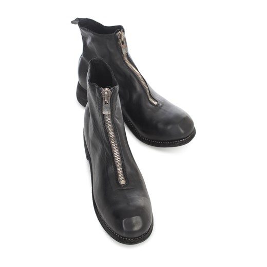 FRONT ZIP BOOTS SOLE LEATHER Guidi 37 showroom.pl