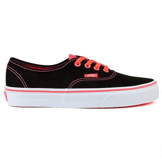 Authentic (Pop) Black/Neon Red pewex czarny trampki