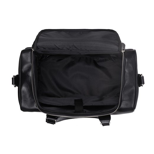 Skórzana torba weekendowa Dratford SL27 czarna Moda Dla Ciebie