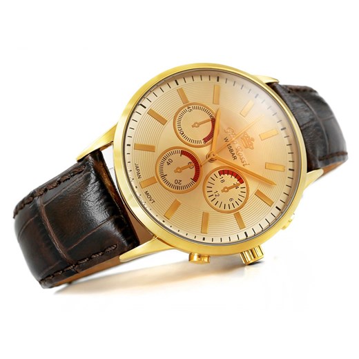 zegarek męski gino rossi montreal 8185a-4b1 Moda Dla Ciebie
