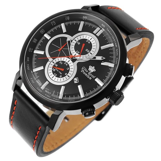 zegarek męski gino rossi stalowy premium s520a-1a3 Moda Dla Ciebie