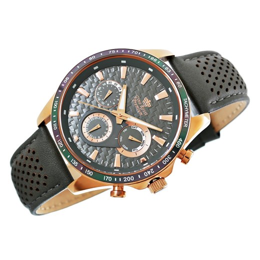 zegarek męski gino rossi stalowy premium s523a-1b3 Moda Dla Ciebie