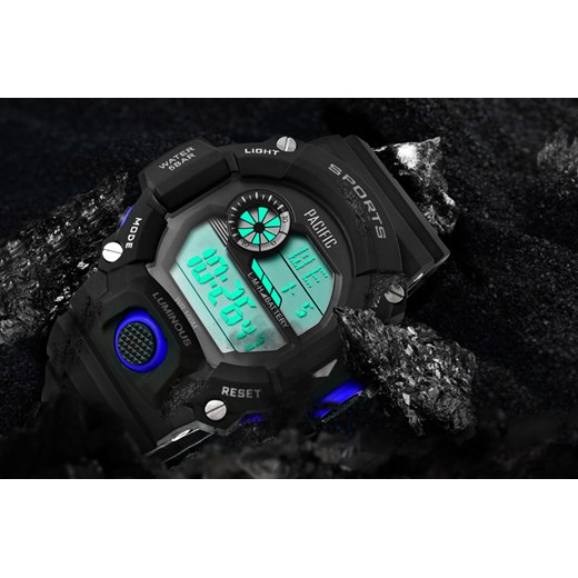 zegarek męski pacific 340g-2 10 bar unisex do pływania Moda Dla Ciebie