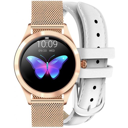 damski smartwatch gino rossi + dodatkowy pasek bf1-4d1-1 Moda Dla Ciebie