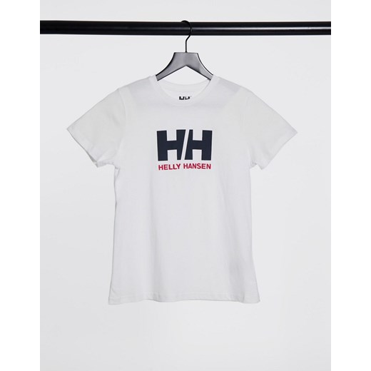 Helly Hansen – Biały T-shirt z logo Helly Hansen L Asos Poland