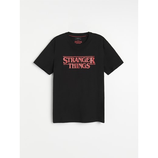 Reserved - Koszulka Stranger Things - Czarny Reserved S Reserved