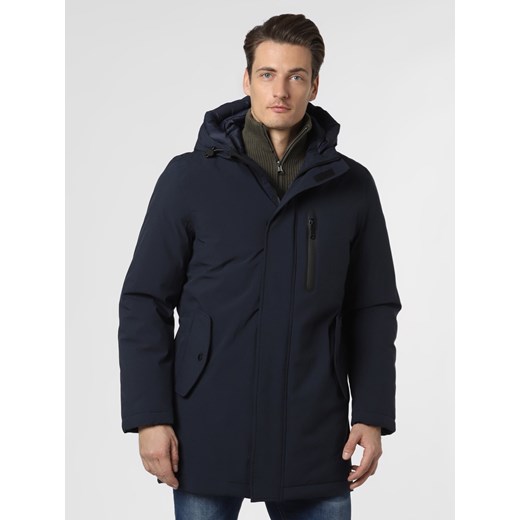 Granatowa parka Finshley & Harding 