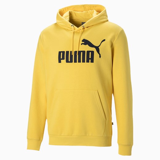 PUMA Blank Big Logo Fleece Men's Hoodie, rozmiar XXS, Odzież Puma XXS PUMA EU