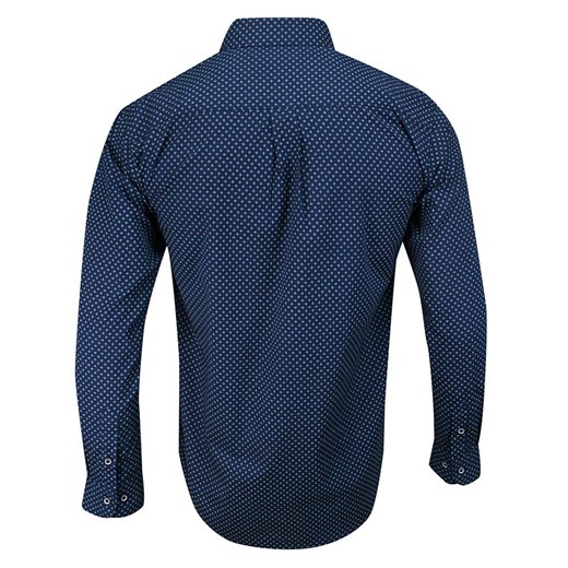 Formax koszula męska z tkaniny z długim rękawem w abstrakcyjnym wzorze 