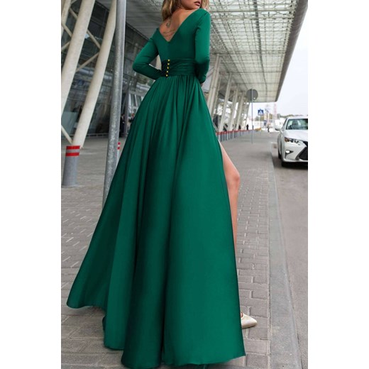 Sukienka OPHELIA GREEN L okazja Ivet Shop