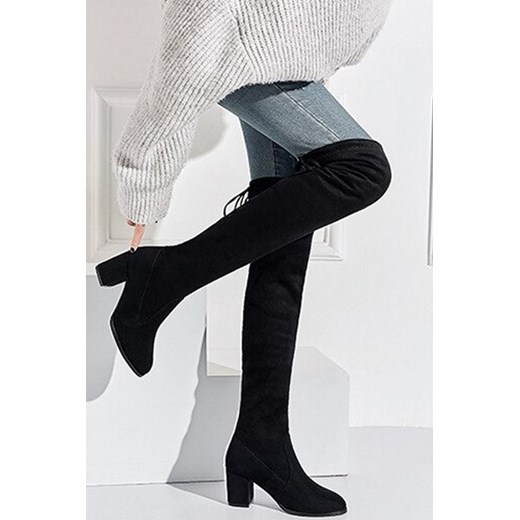 Kozaki damskie IVET z zamkiem na zimę 