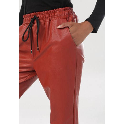 Czerwone Spodnie Rhelieth XL Born2be Odzież