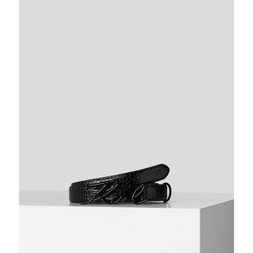 Signature Croco Belt Karl Lagerfeld M showroom.pl