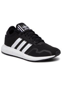 Buty adidas - Swift Run X J FY2150 Cblack/Ftwwht/Cblack ze sklepu eobuwie.pl w kategorii Buty sportowe dziecięce - zdjęcie 101421296