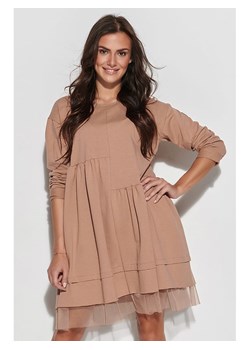 numinou Sukienka w kolorze jasnobrązowym ze sklepu Limango Polska w kategorii Sukienki - zdjęcie 102130779