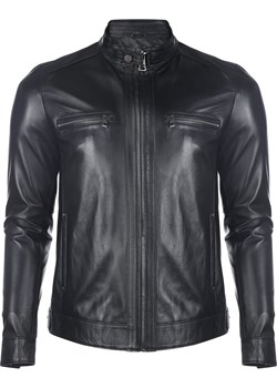 Skórzana kurtka w kolorze czarnym ze sklepu Limango Polska w kategorii Kurtki męskie - zdjęcie 103241186
