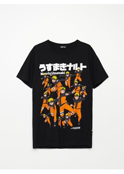 Cropp - Koszulka Naruto - czarny ze sklepu Cropp w kategorii T-shirty męskie - zdjęcie 103750589