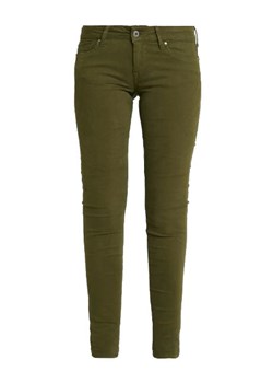 spodnie damskie pepe jeans pl210804u910 khaki soho ze sklepu Royal Shop w kategorii Spodnie damskie - zdjęcie 104688048