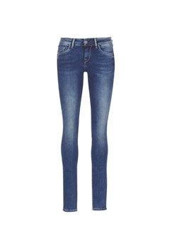 jeansy damskie pepe jeans pl201040z638 niebieskie ze sklepu Royal Shop w kategorii Jeansy damskie - zdjęcie 104690506
