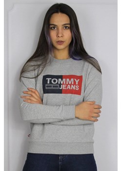 Bluza damska szara Tommy Hilfiger na jesień 